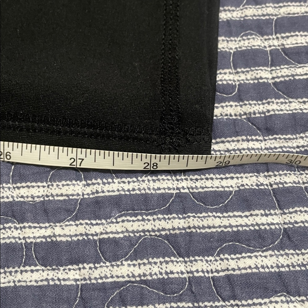 Lands’ End black 5 pocket active travel pants LP Large Petite 12 14 like new - Picture 8 of 8